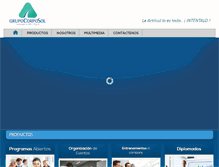 Tablet Screenshot of corposol.com
